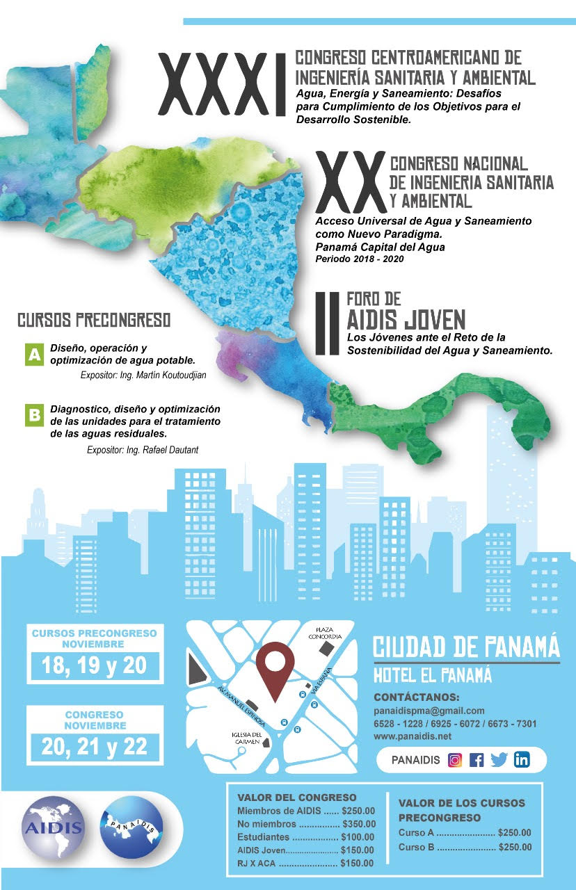 XXXI Congreso Centroamericano de Ingeniería Sanitaria y Ambiental